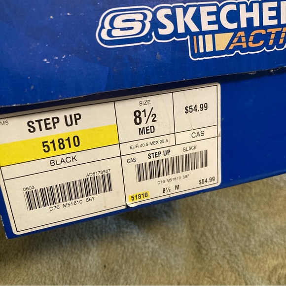 EUC Vintage Skechers Active Step Up Leather Shoes Sandals Size 8.5M - Picture 9 of 10